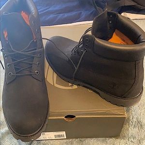 Timberland premium 6” waterproof boot black nubuck